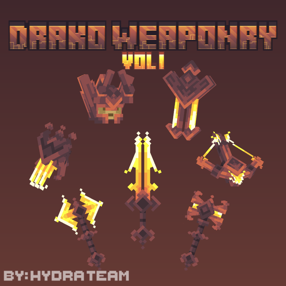 Drako Weaponry Pack Vol. 1 MCModels cover