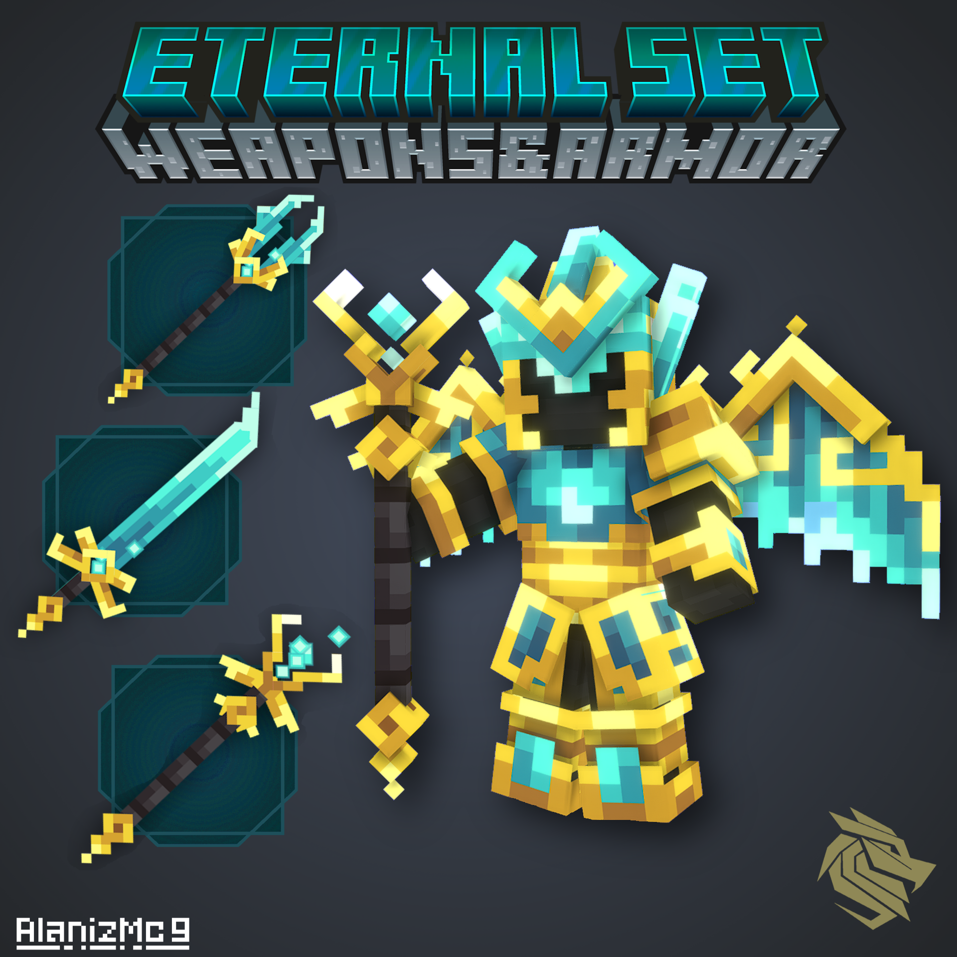 Eternal Weapons and Armor Set MCModels cover