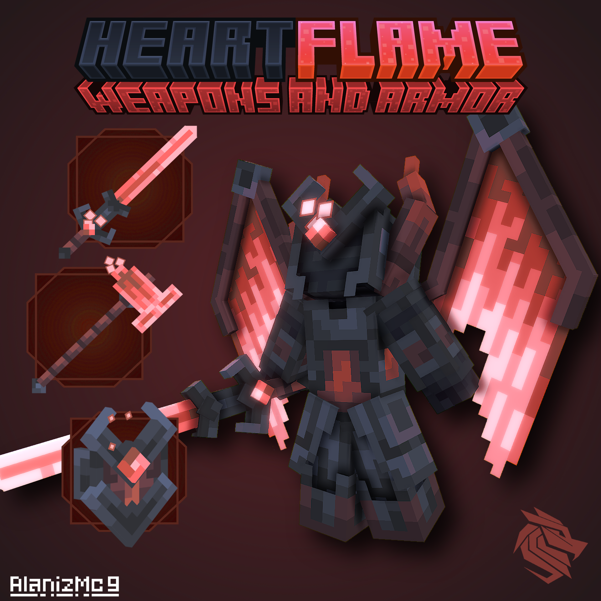 HeartFlame Pack MCModels cover