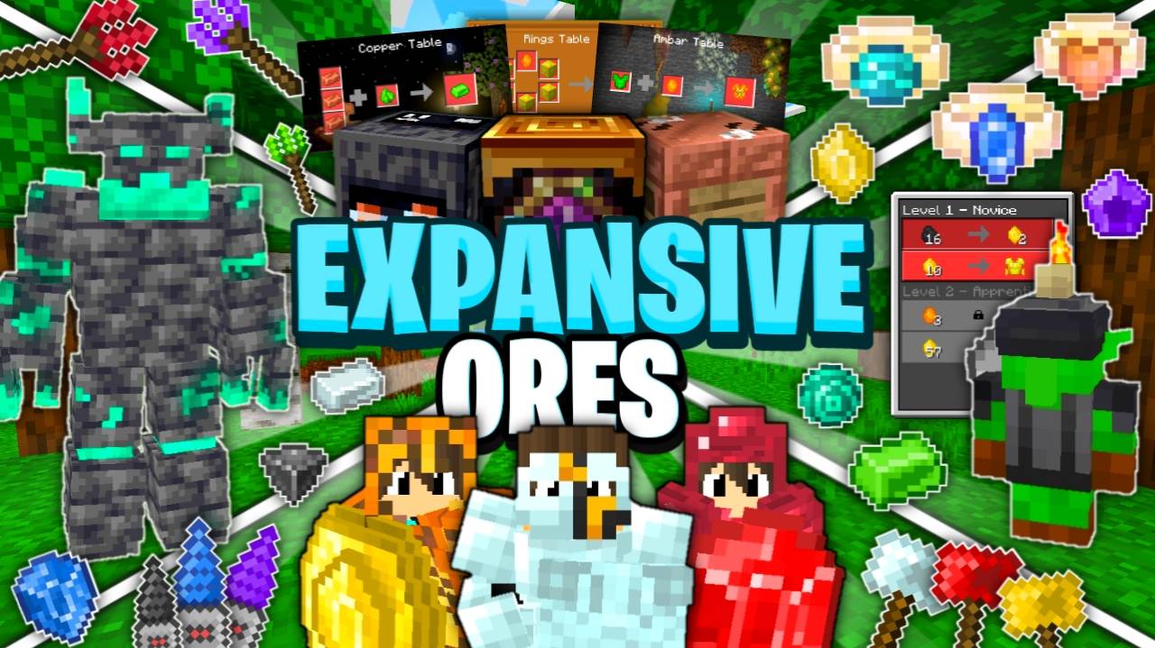 Expansive Ores addon cover
