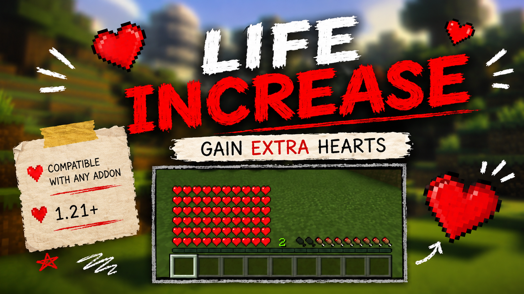 Life Increase addon cover